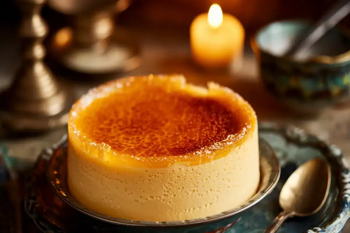 What is crème brûlée made of