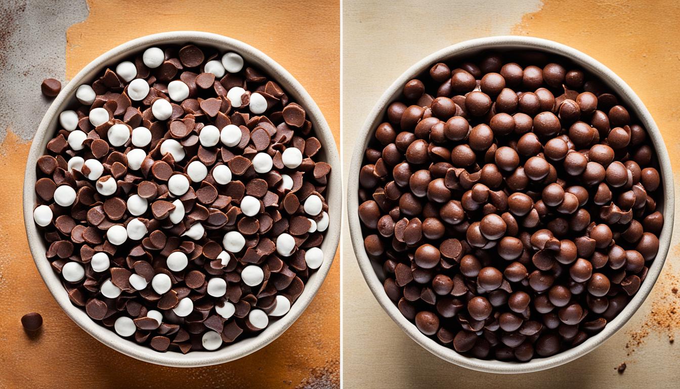 Are chocolate chips the same as baking chocolate?