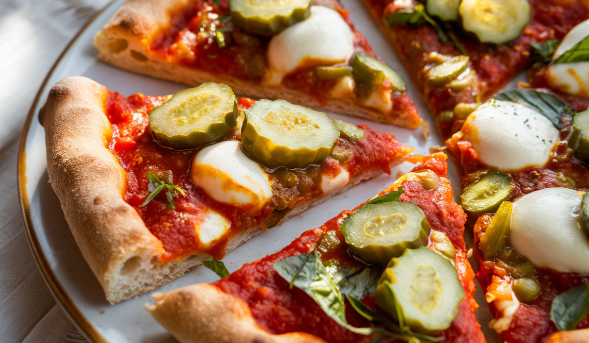 Perfect Pickle Pie Pizza