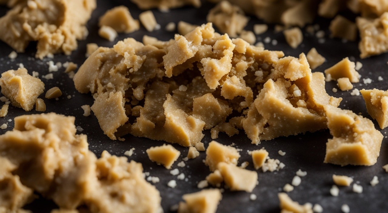 Why is my brown butter cookie dough crumbly?