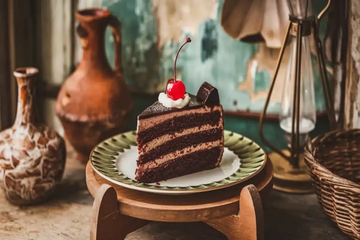 How does Black Forest cake get its name?