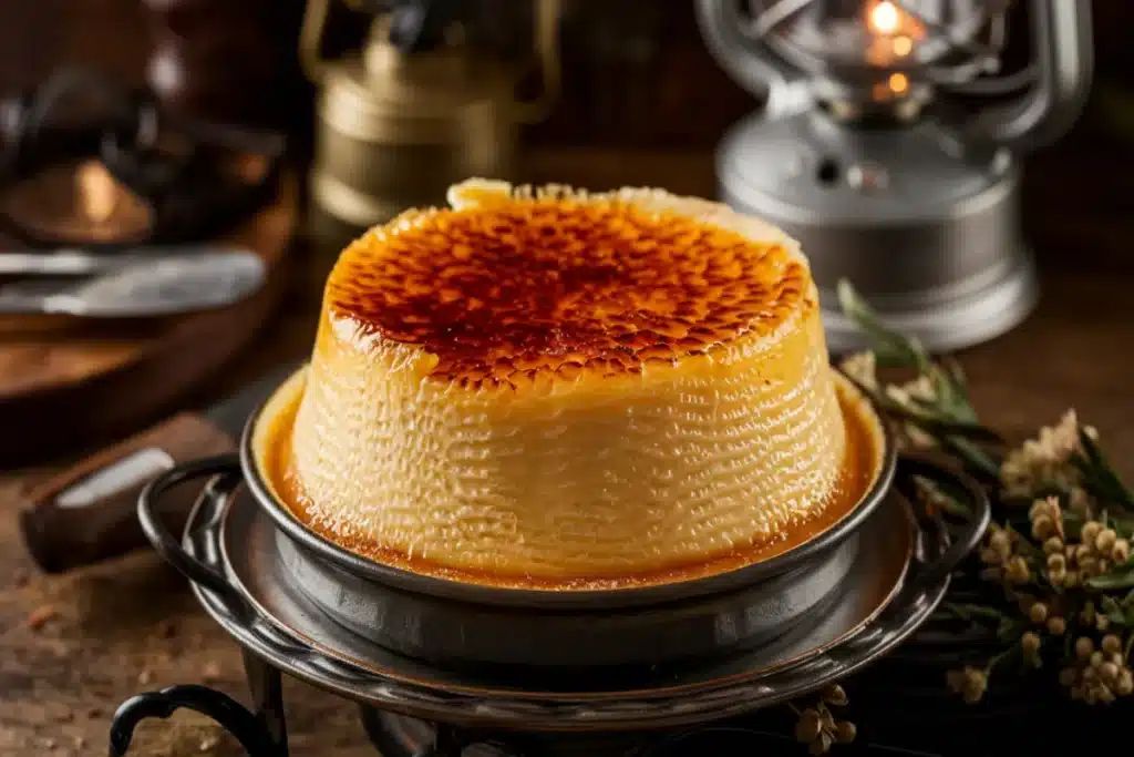 Is crème brûlée the same as custard?