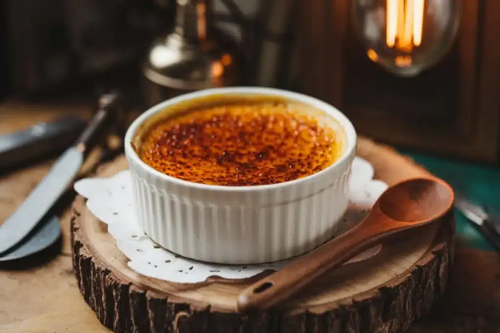 Is crème brûlée the same as custard?