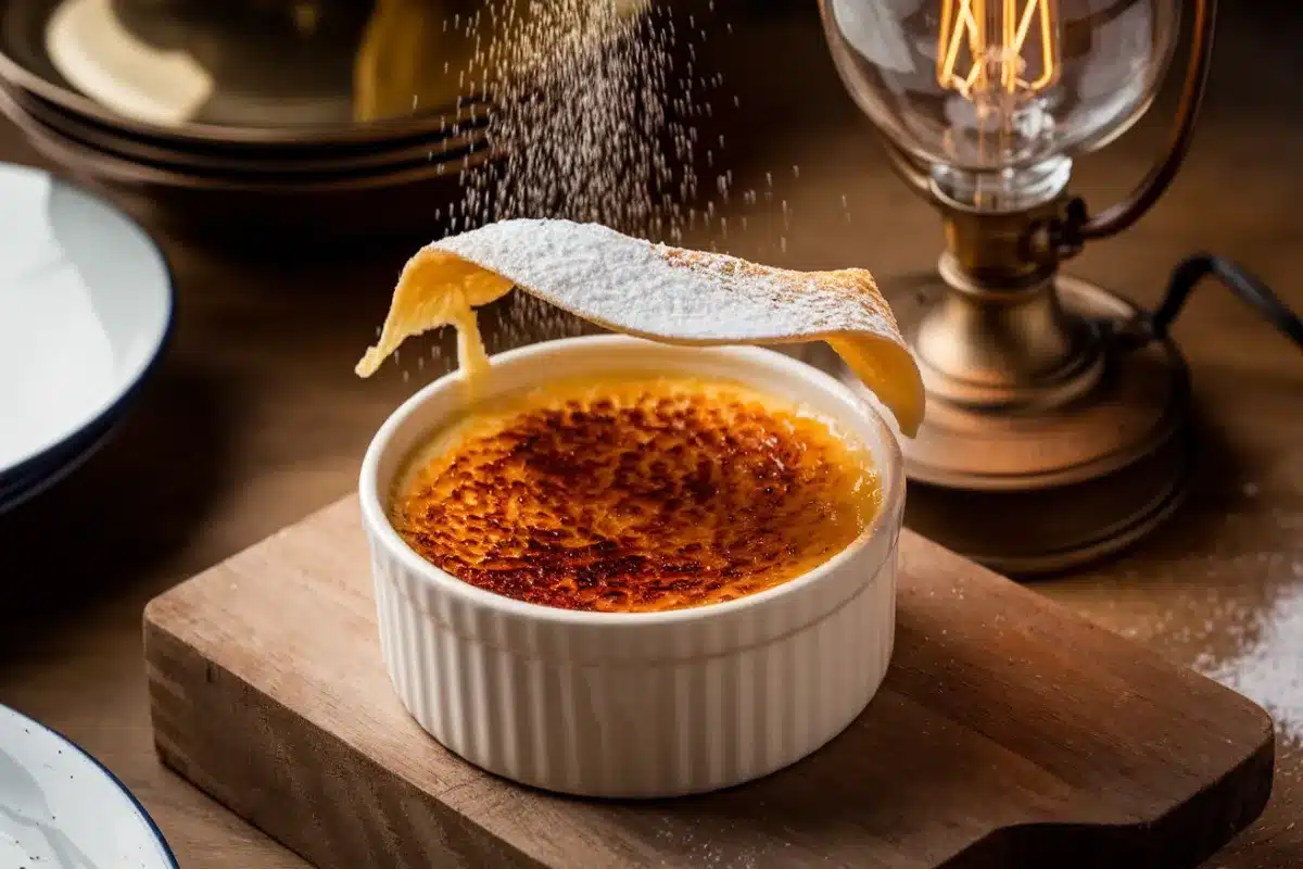 What is the secret to crème brûlée?