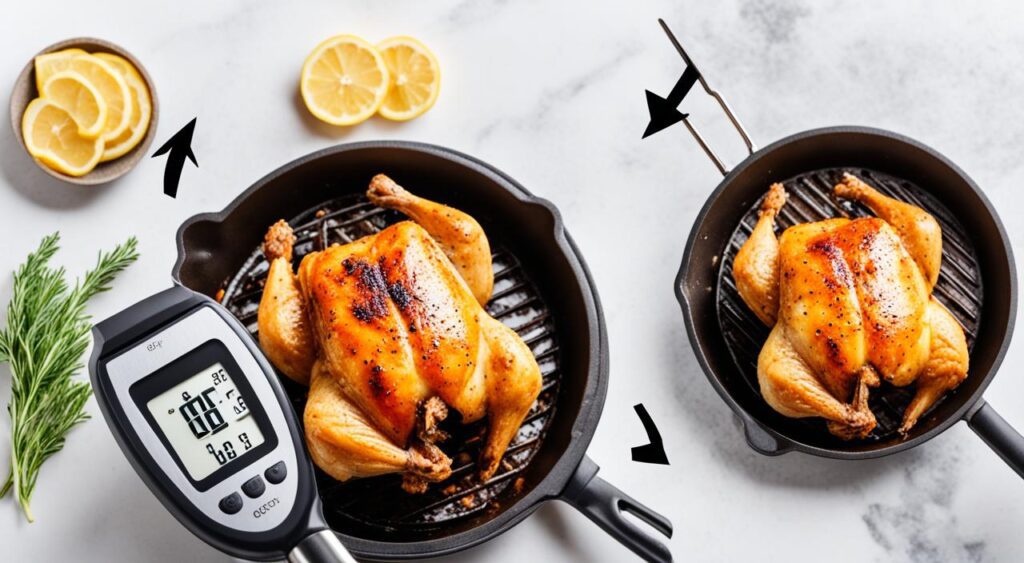 prevent overcooking chicken