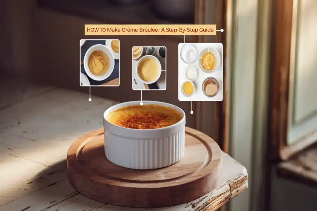 What is crème brûlée made of