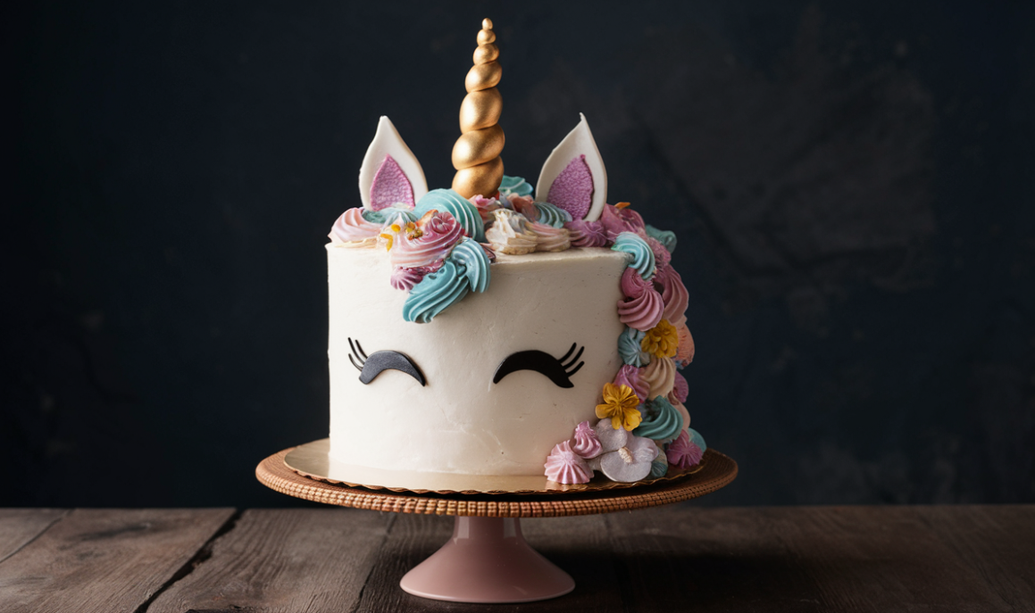 What can I use for horn on unicorn cake?