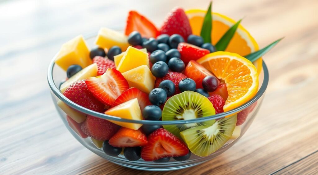 balanced fruit bowl