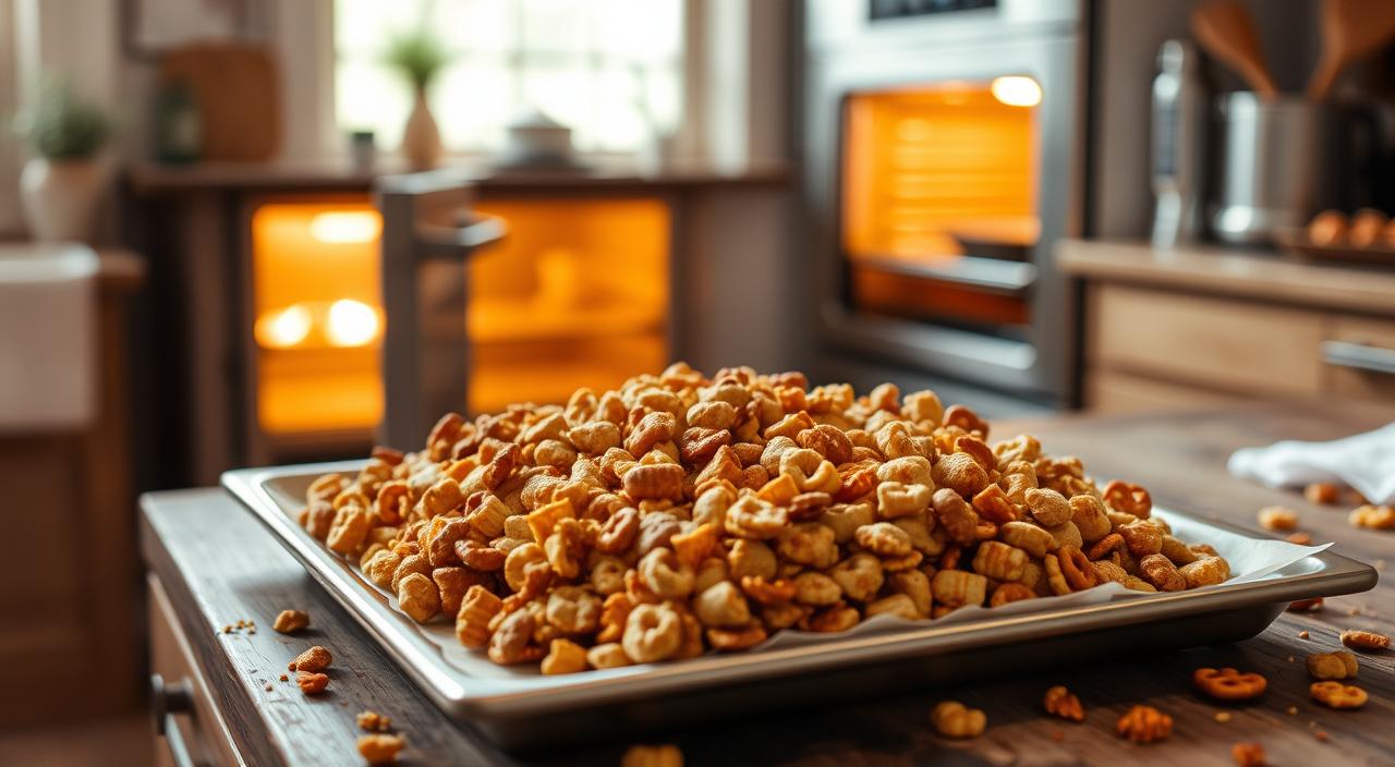 chex mix recipe oven