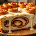 cinnamon roll cheesecake