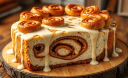 Easy Cinnamon Roll Cheesecake Recipe | Ultimate Dessert