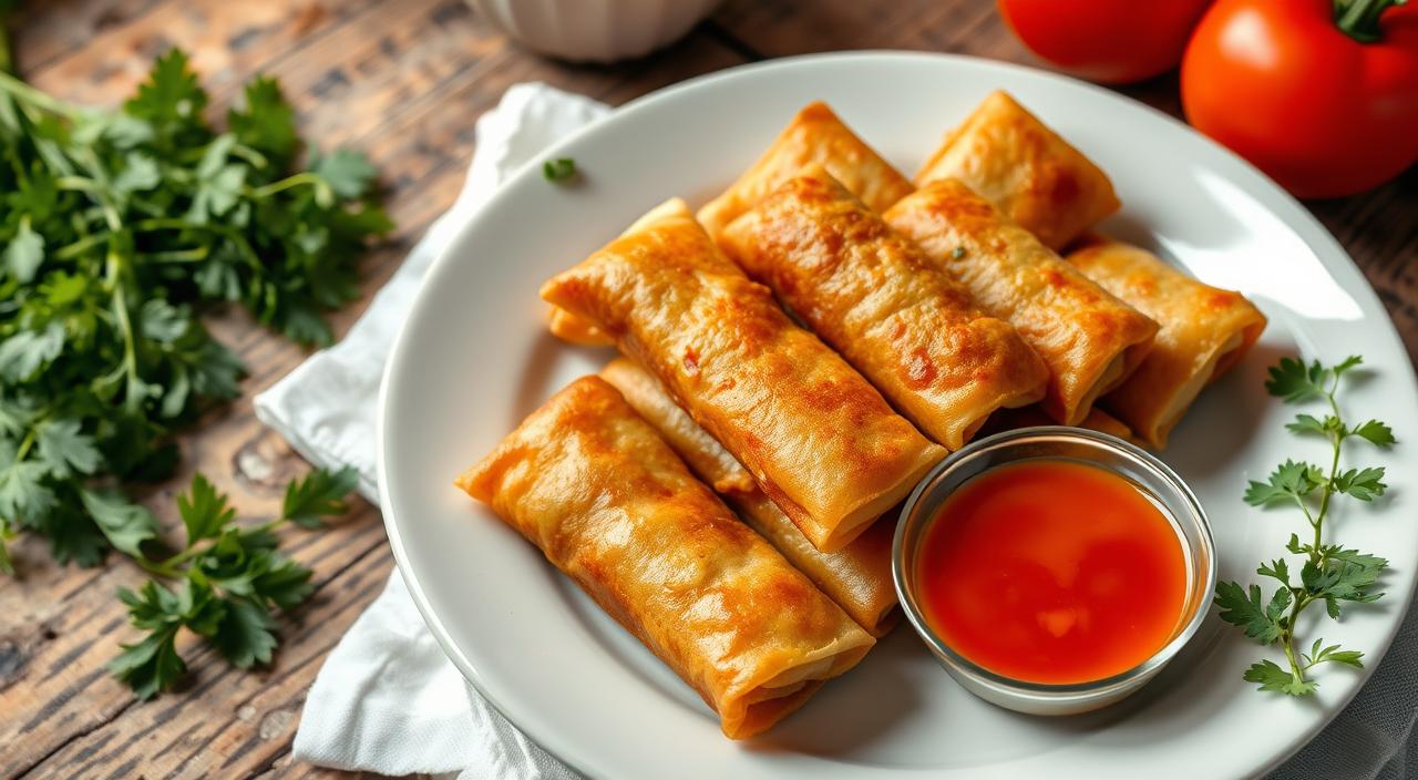 frozen egg rolls