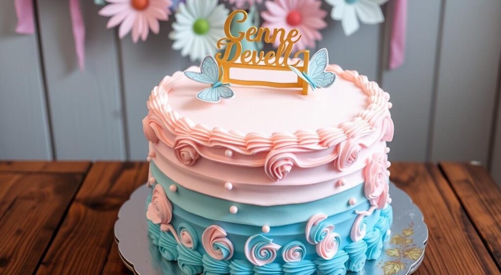 gender reveal cake ideas