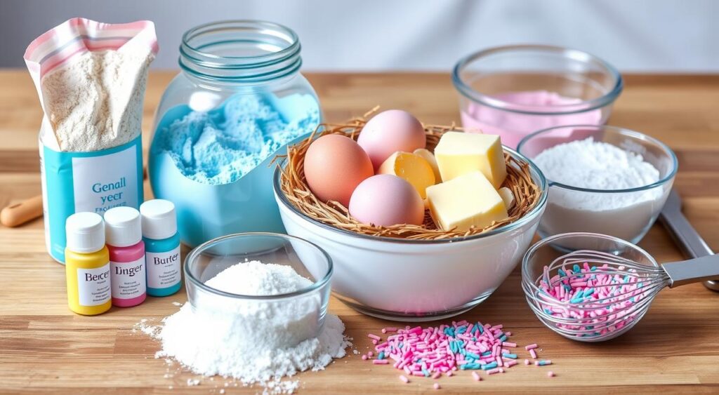 gender reveal cake ingredients