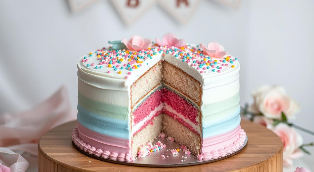 gender reveal cake recipe