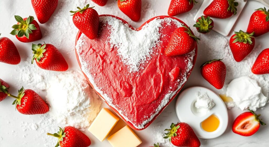 heart cake ingredients