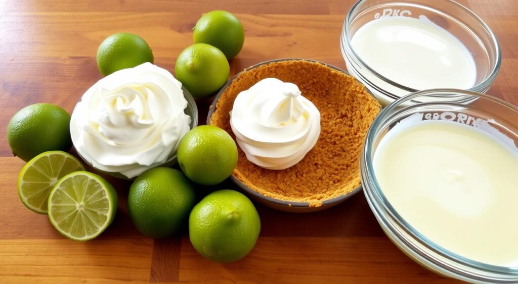 key lime pie ingredients