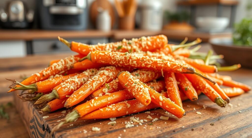 parmesan roasted carrots