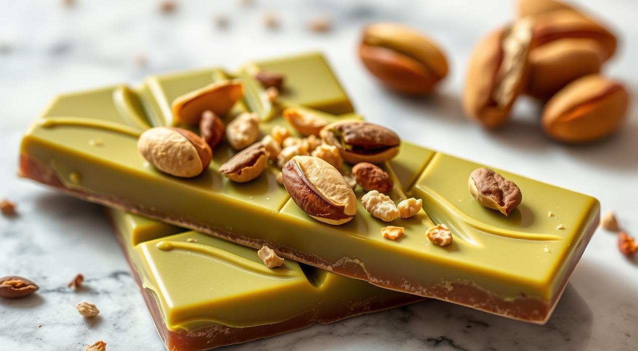 pistachio chocolate bar