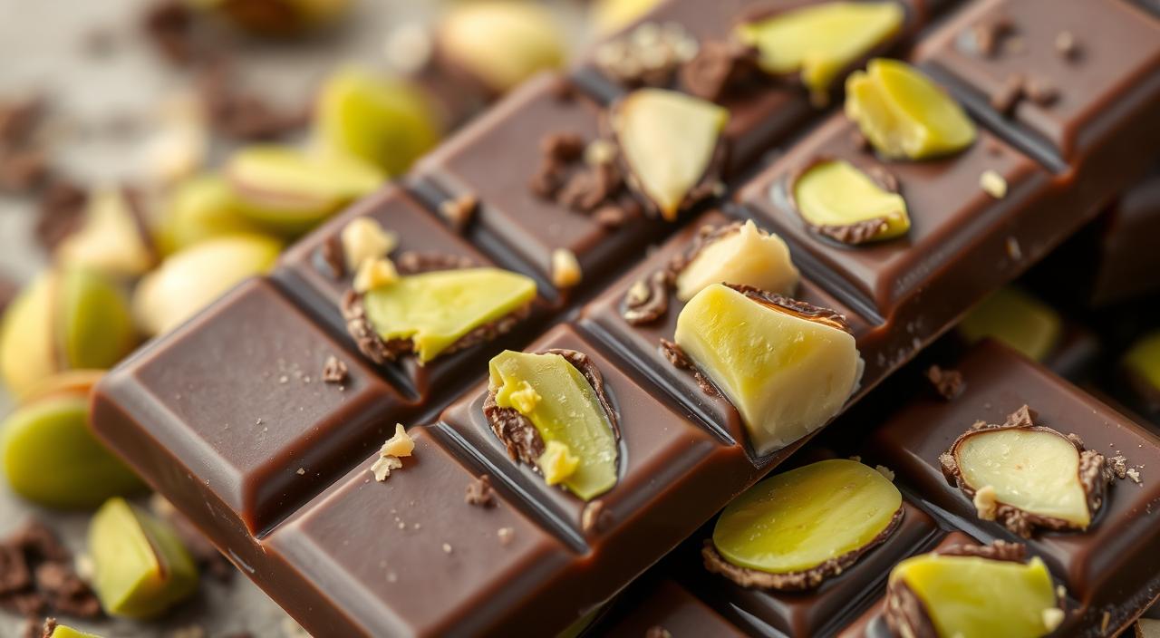 pistachio chocolate bar