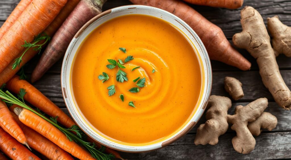 root vegetable soups