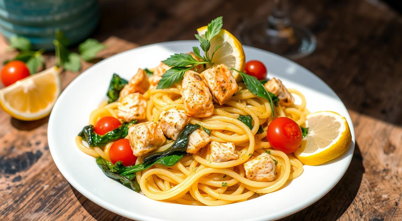 salmon pasta without cream