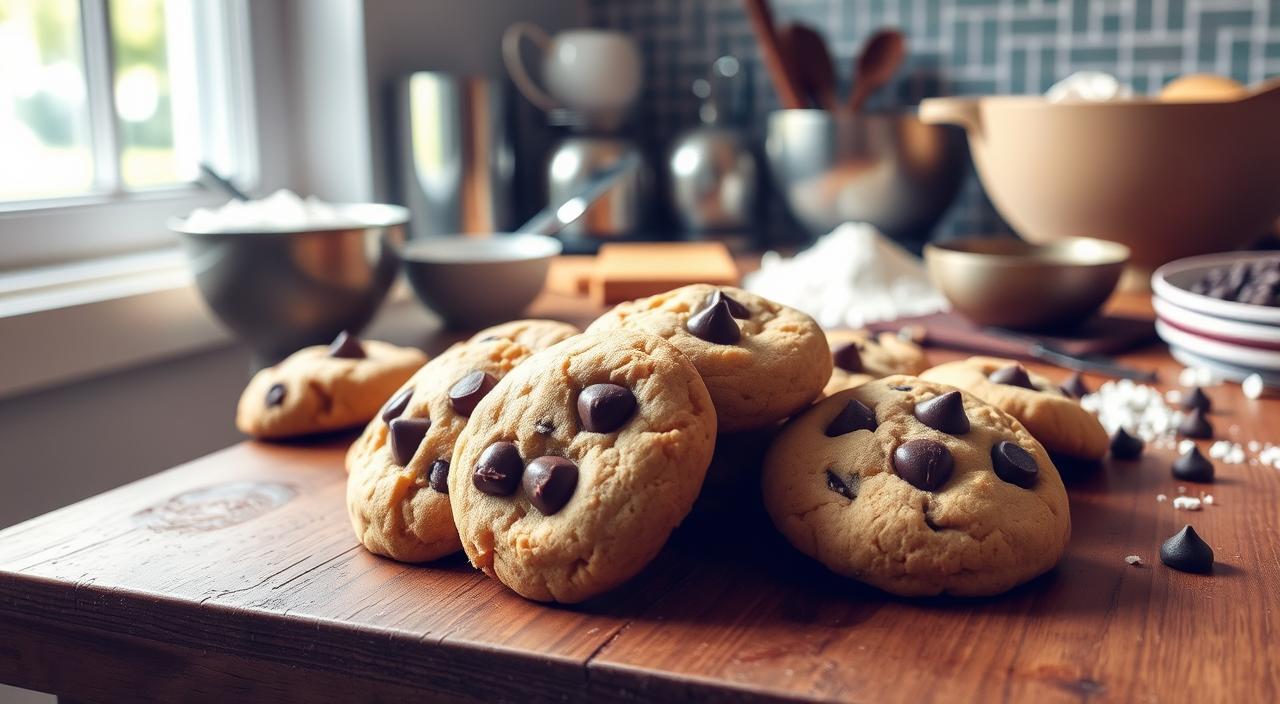 small batch chocolate chip cookies