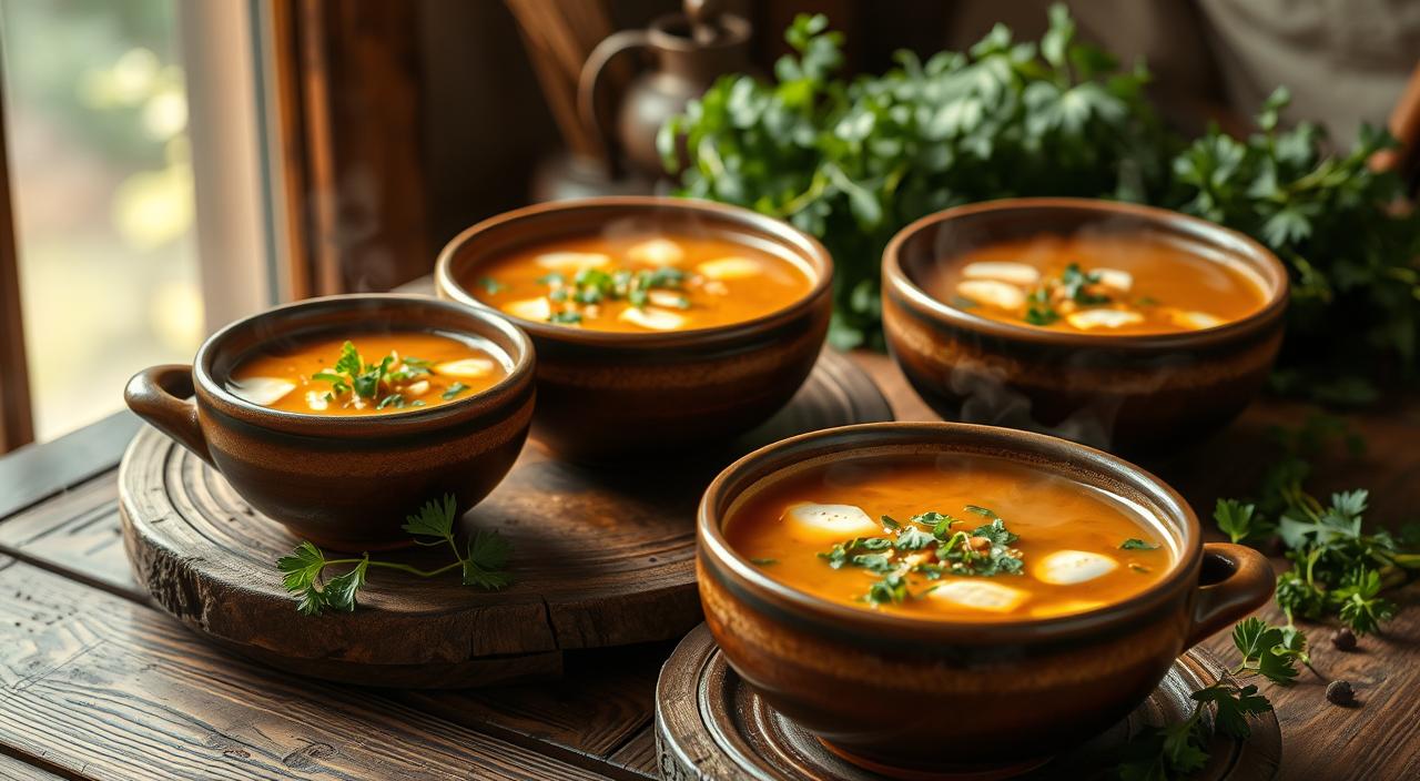 soup bowl with soup