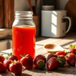 strawberry fruit syrup