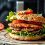 turkey burger air fryer