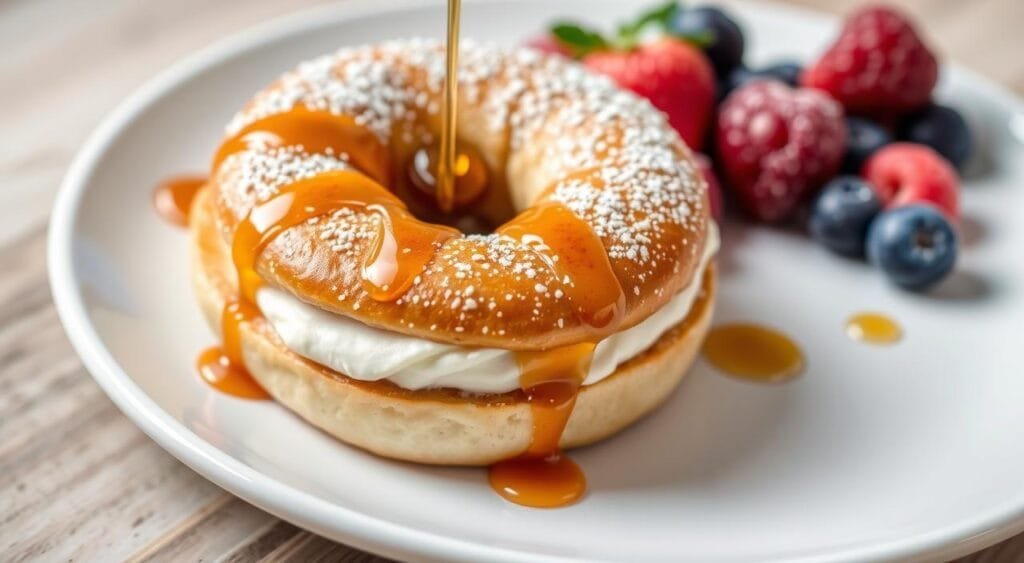 cream cheese stuffed bagels