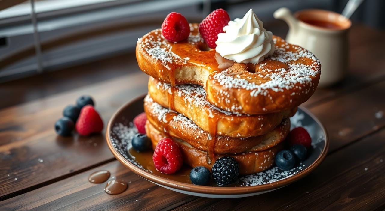 french toast bagel