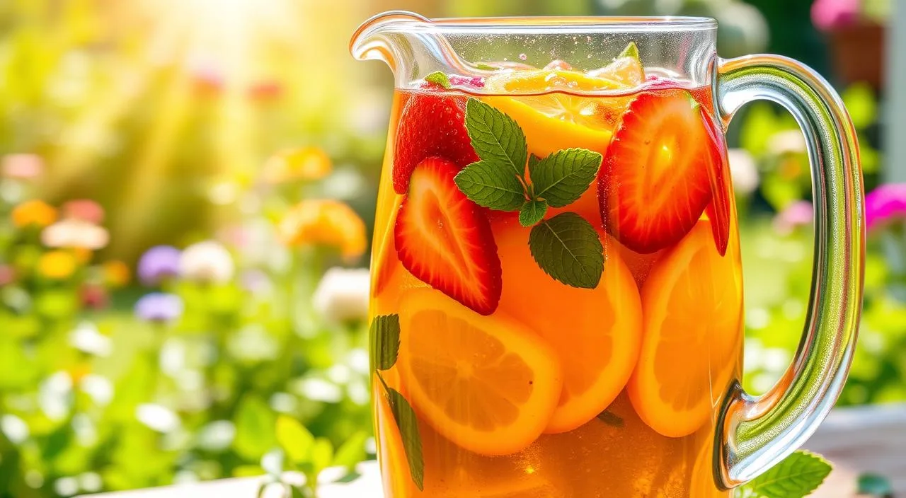 Delicious Fruit Tea: A Refreshing Summer Drink