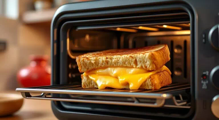 how to make grill chees in a toaster oven