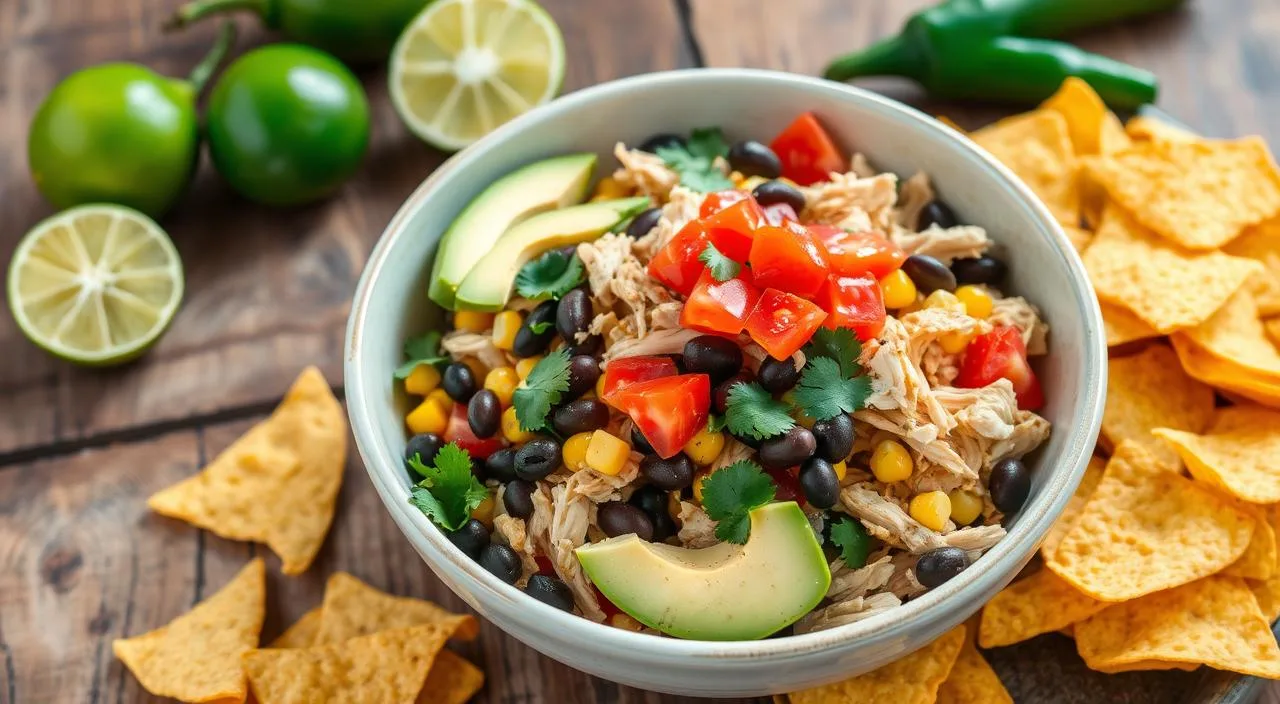 Delicious Mexican Chicken Salad Recipe Ready in 20 Min